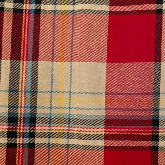 Cotton Large Plaid Blanket Scarf - Picture 2 of 7